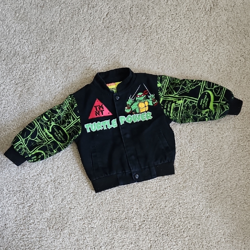 JH Designs Teenage Mutant Ninja Turtles Jean Jacket - Size 2t